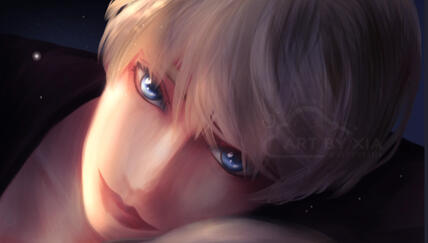 PAINTED SKEB Headshot (shoulders-up): USD 20 Portrait (bust-up / waist-up): USD 40 more samples on VGEN.